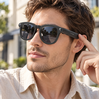Lunettes IA à chargement magnétique, appels mains libres, lecture de musique, télécommande pour les voyages en famille, commande en gros