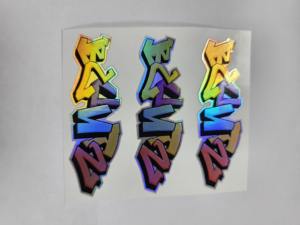 Pegatinas de teléfono holográficas brillantes y brillantes personalizadas - Product Image 3