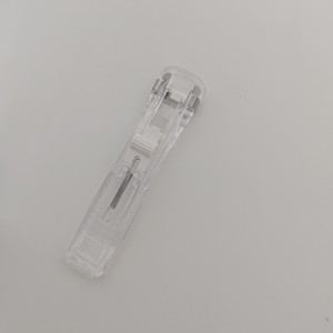 <span class=keywords><strong>Agrafeuse</strong></span> manuelle transparente sans agrafes, mini <span class=keywords><strong>agrafeuse</strong></span> à clip, clips de <span class=keywords><strong>recharge</strong></span> colorés, organiseur de documents - Product Image 6
