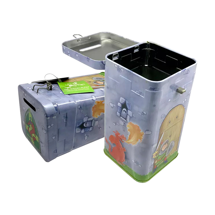 Лидер продаж 2022, жестяная коробка для хранения безопасных денег, монет, коробок для сохранения денег, металлическая жестяная банка для монет