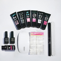 Marques privées Mobray, gel poly acrylique uni très vendu, gel UV lisse à faire tremper, extension de gel, très bon vernis à ongles en gel