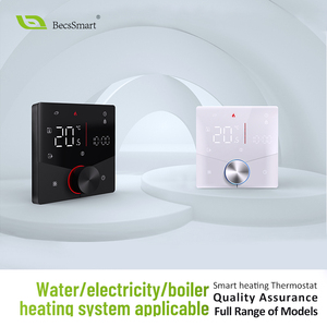 Contrôleur de température intelligent Wifi Tuya, 220V, programmable, pour chaudière à <span class=keywords><strong>gaz</strong></span> et eau chaude, écran tactile, compatible Alexa - Product Image 5