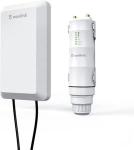 Wavlink WL-WN570HP2 <span class=keywords><strong>N300</strong></span> AP <span class=keywords><strong>Range</strong></span> <span class=keywords><strong>Extender</strong></span> Étanche IP65 PoE Routeur extérieur Point d'accès 300 Mbps - Product Image 2