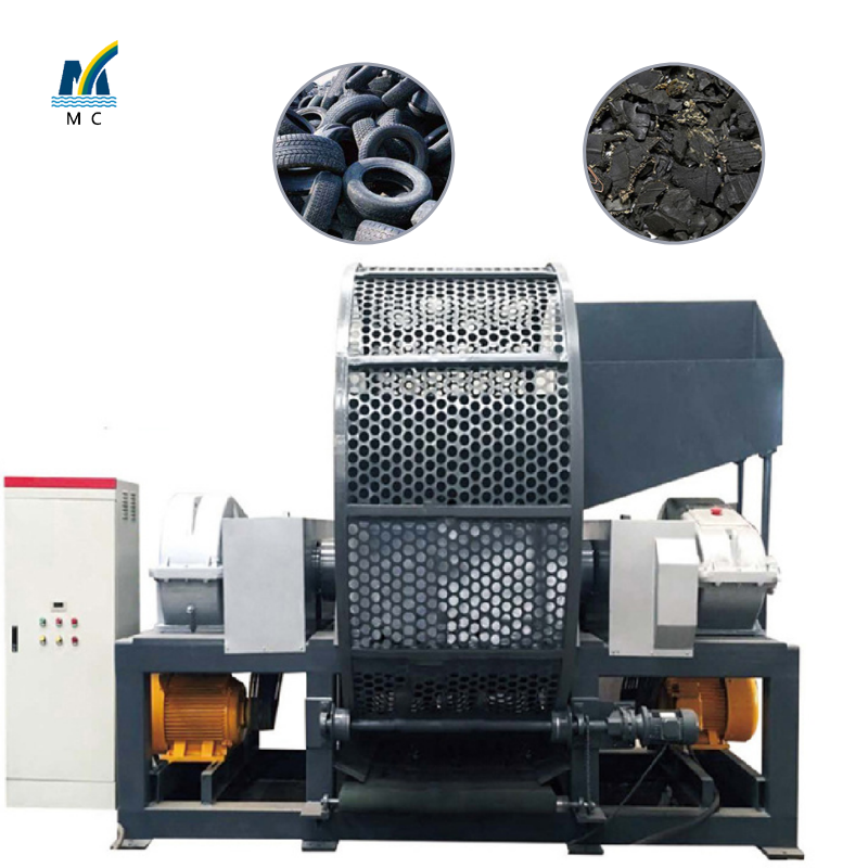 Automatic Rubber Crumb Crusher Tire Recycling