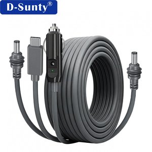 Câble d'alimentation CC 3-en-1 Starlink Mini USB C 100W, adaptateur chargeur de voiture étanche, accessoires de remplacement - Product Image 1