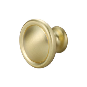 Zinc Alloy Furniture Handle Round Drawer Knob Modern Scandinavian Style Single Hole <b>Light</b> Luxury Cabinet Door <b>Pull</b> - Product Image 2