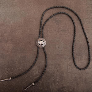 إكسسوارات سبيكة رأس الثور الشخصية الأمريكية ، قلادة ربطة عنق البولو عبر الحدود - Product Image 6