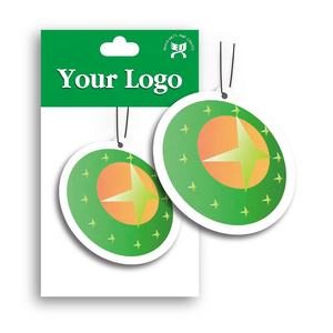 Deodorante per <span class=keywords><strong>Auto</strong></span> Personalizzato da Appendere, Prodotto Aromaterapico in Carta di Cotone da Posizionare sul Parabrezza - Product Image 5