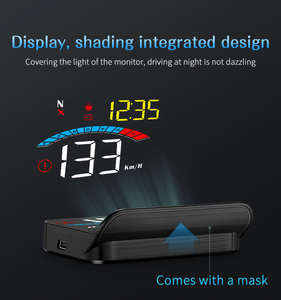 IKiKin OBD2 + GPS double Mode HUD affichage tête haute projecteur réflexe affichage HUD de voiture pour toutes les voitures - Product Image 5