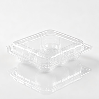 Conteneur d'emballage en plastique jetable personnalisé pour kiwi, boîte d'emballage en plastique personnalisée pour fruits frais, vente en gros