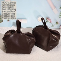 Sac de maquillage portable grande capacité avec poignée, étanche en cuir PU, trousse à cosmétiques zippée, sac de voyage de luxe en cuir pour femme, sac de shopping