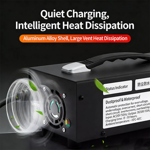 <span class=keywords><strong>Chargeur</strong></span> de batterie AC/DC 72 volts 84V Lithium et 87,6V LiFePO4 25A 20A 18A <span class=keywords><strong>pour</strong></span> véhicules <span class=keywords><strong>électrique</strong></span>s - Product Image 6