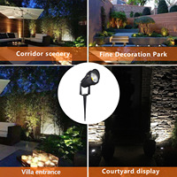 Projecteur LED de jardin moderne 12V 24V RGB, éclairage extérieur pour arbres et paysages, étanche
