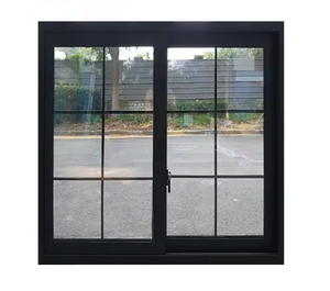 Fenêtre coulissante en <span class=keywords><strong>PVC</strong></span> à <span class=keywords><strong>double</strong></span> <span class=keywords><strong>vitrage</strong></span> de style américain avec bride de fixation - Product Image 4