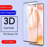Protection d'écran en verre trempé 9H 3D Full Cover pour Honor 50 Huawei Nova 9 8 7 Pro Mate 40 50 Pro 5G