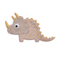 En gros, Patch dinosaure, Badge brodé animal mignon, Applique thermocollante T-Rex personnalisée, motif dessin animé pour vêtements d'enfants, sacs, jeans, chapeaux, DIY