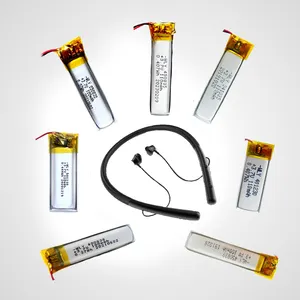 Carica batteria ricaricabile ai polimeri di litio economica 450838 500830 401035 4.2v 3.7v 120mah batteria lipo per piccoli dispositivi digitali