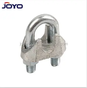 DIN741high quality malleable steel rigging hardware wire rope clips