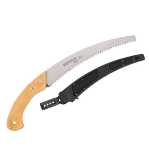 Hand <b>Saw</b> 520Mm 330Mm Blade Wood Handle Curved For Woodworking Gardening Outdoor Use - Product Image 5
