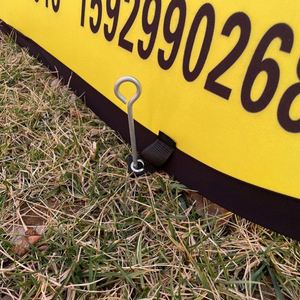 Banner Horizontal de Doble Cara para Ferias Comerciales, Impreso en Serigrafía, con Marco de Acero Galvanizado y Tela de Punto Engrosada - Product Image 4