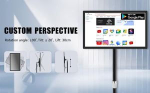 Portatile 15.6 pollici Touch Screen LCD pubblicità <span class=keywords><strong>Monitor</strong></span> espositore da pavimento Digital Signage Design da parete 15 "15.6" chiosco - Product Image 4