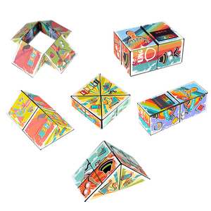 Khối Lập Phương Ma Thuật Lật Vô Cực Đồ Chơi Khối Lập Phương Ngôi Sao Ma Thuật Vui Nhộn 3D Đồ Chơi Giải Tỏa Căng Thẳng Giáng Sinh Lật Vô Cực Cho Trẻ Em - Product Image 6