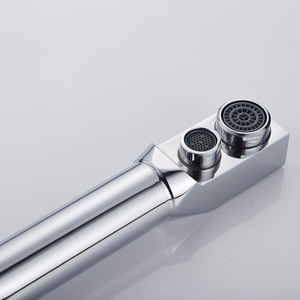 Grifo de cocina de Agua purificada plateado de 3 vías, manijas dobles, filtro para beber, grifo de latón para Cocina - Product Image 3