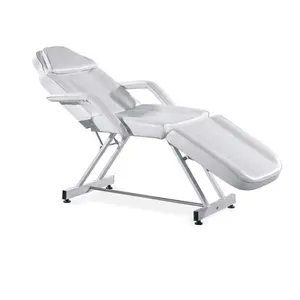 廉价躺椅 Spa 沙龙美容可调整的高度最好治疗按摩床面部椅子