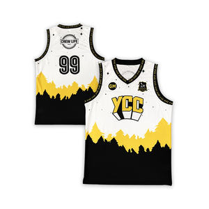 Personalizado Baloncesto Jersey Traje Diseño Sublimación Logo Número Patrón Baloncesto Uniforme - Product Image 2