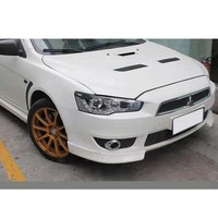 Capó de Motor para Mitsubishi Lancer 2009-2015 a Mitsubishi EVO, Cubierta Delantera para Automóvil, Material de Hierro, Piezas de Carrocería