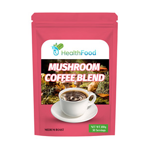 Mezcla de Café con Hongos OEM para Apoyo Calórico, Inmunológico y de Enfoque Cognitivo, Café Instantáneo con Hongos - Product Image 1