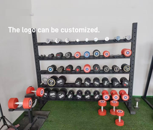 Alter Musculation Arm Muskel Fitness Hanteln Rack Set Unisex Trainings geräte Full Set Kombination Mancuernas Gym - Product Image 1