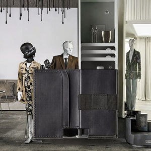 Cartera Delgada Antirrobo para Hombre con Protección RFID, Porta Tarjetas de Crédito y Pasaporte con Acabado de Aluminio, Hecha de Material PU - Product Image 3