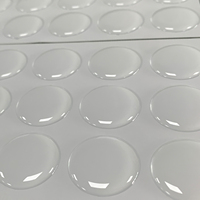 Fabrik-Großhandel Klare Transparente Gewölbte Aufkleber Wasserdichte 3D Weiche Epoxidharz-Sticker zur Abdeckung Bedruckter Produkte