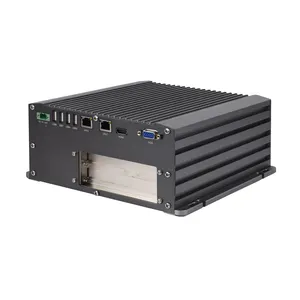 Fanless Mini PC Intel Celeron J1900 Quad-Cores 2.0GHz 2x LAN Windows10 Linux screen industrial server chassis computer case