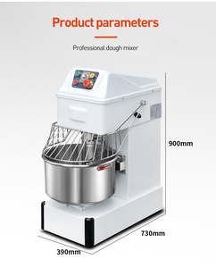 Nuova <span class=keywords><strong>Impastatrice</strong></span> Elettrica Professionale a Spirale per Pizza e Farina, 20L con Tecnologia <span class=keywords><strong>Planetaria</strong></span>, per Farina, Latte e Frutta Secca - Product Image 2