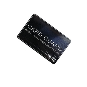 Señal de bóveda RFID Tarjeta de bloqueo para proteger sus tarjetas de crédito de robo de identidad - Product Image 1