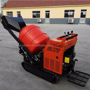 Chất lượng cao nhỏ/<span class=keywords><strong>Mini</strong></span> Crawler/theo dõi thủy lực trộn bê tông với loader/Phễu để bán - Product Image 1