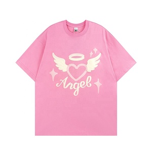 เสื้อยืดโอเวอร์ไซส์ QUATU สำหรับผู้ชาย ผ้าคอตตอน 100% หนัก 305 กรัม พิมพ์ลายสไตล์ไฮสตรีท คุณภาพสูง ตัดเย็บด้วยผ้าถัก ดีไซน์โดดเด่น - Product Image 3