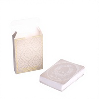 Jeu de cartes de poker personnalisé 63*88mm, écologique, pour cadeau d'entreprise familiale, jeu de cartes standard pour voyage et fête, avec boîte de rangement