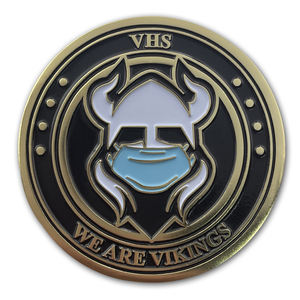 Высококачественная металлическая монета, изготовитель на заказ, сувенирная латунная штамповка, металлическая монета - Product Image 3