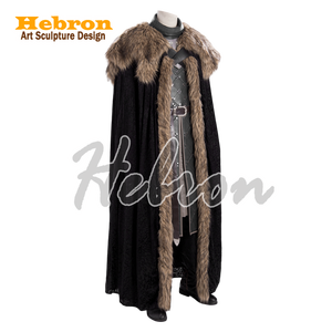 Disfraz de cosplay personalizado de <span class=keywords><strong>Jon</strong></span> Snow de Juego de Tronos para Halloween, películas y televisión, para adultos, para eventos y presentaciones. - Product Image 2