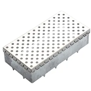 Caja de protección RF de sello de metal, lata de escudo RF de acero inoxidable, caja de escudo de PCB