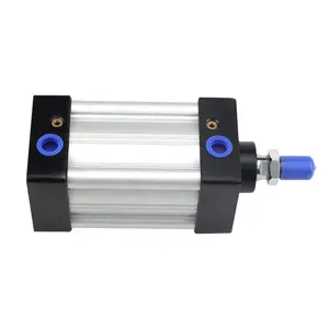 Air Cylinder Piston Pneumatic 50mm Sc/dnc/dsbc Double Acting Pneumatic Cylinder Manufacturing Cylinders Pneumatic