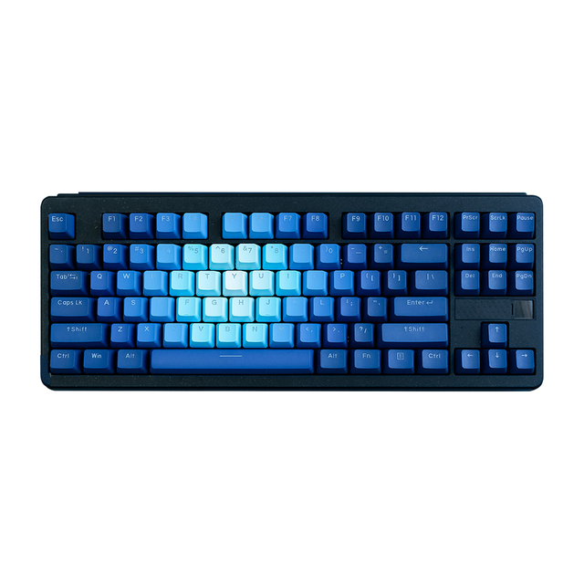 Custom 87Keys Gaming Keyboard with Display OEM Manufacturer RGB Backlight Macro Programming Ergonomic Design for Esports