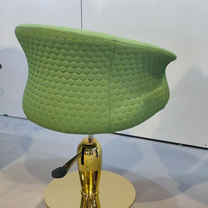 Equipo Moderno para Salón de Belleza, Muebles para Salón de Belleza, Silla de Barbero Giratoria Verde para Corte y Peinado de Cabello - Product Image 3