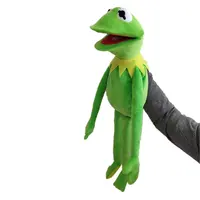 Kermit 개구리 인형 참깨 거리 개구리 플러시 장난감 큰 손 인형