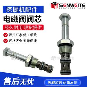 Válvula solenoide Senwitt DH 5 con núcleo roscado y sello FKM para piezas de excavadora - Product Image 2