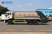 Camion compacteur de déchets Dongfeng 6x4, 15 tonnes, compresseur de déchets haute pression