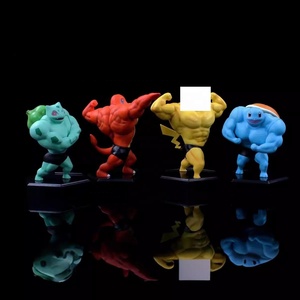 Yunxiangshe โมเดลของเล่นอนิเมะ PVC สำหรับสัตว์เลี้ยงเอลฟ์รุ่น Q ของเล่นกล้ามเนื้อ Charizard Bulbasaur Squirtle & Pikachu จากตัวละครแช่แข็ง - Product Image 5